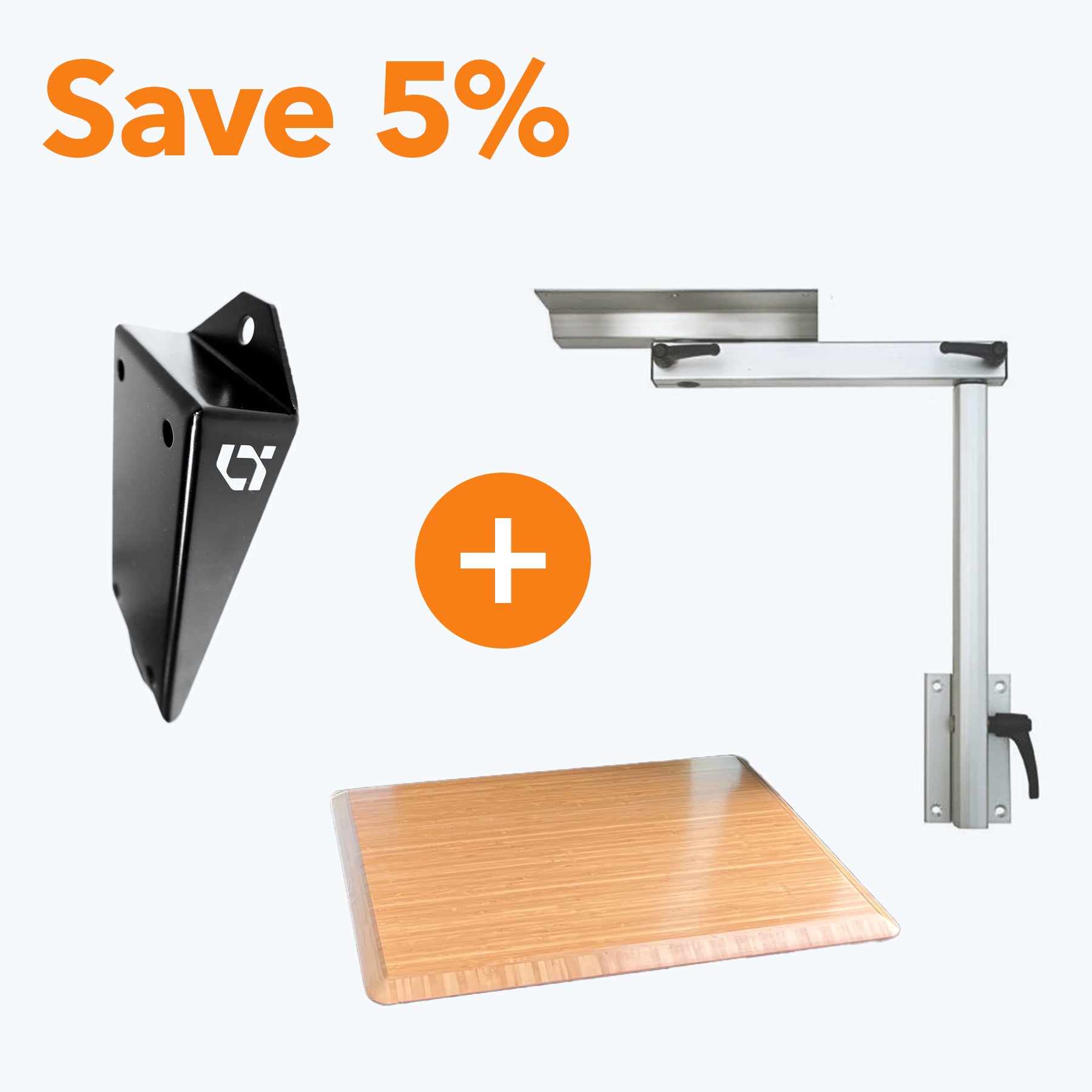 Essential Table System Bundle (Lagun Mounting System + S-Table Bracket + S-Table)