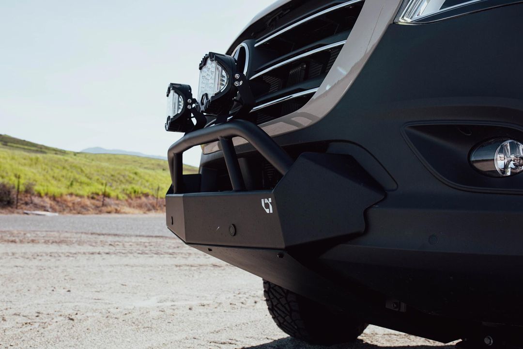 Ultimate Exterior Bundle (ElitePro Roof Rack + HighSide Ladder + TrailGuard Front Bumper)